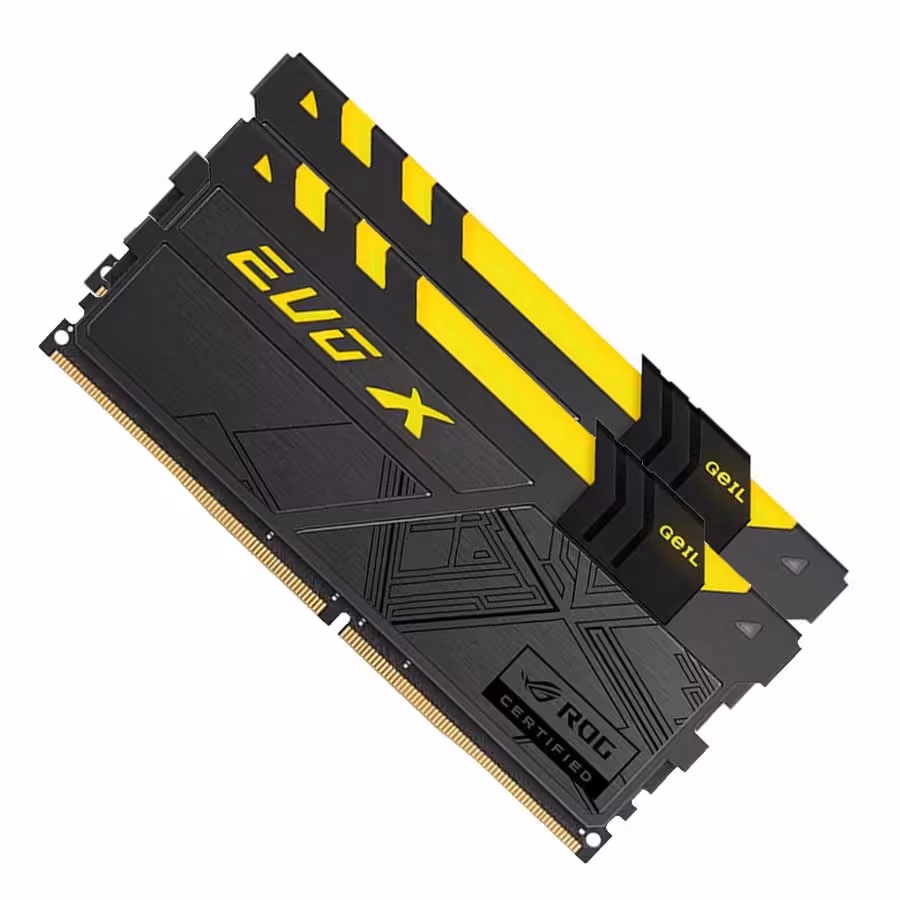 قیمت و خرید رم گیل مدل EVO X ROG CERTIFIED RGB 16GB Dual 3000Mhz CL15 | یاس ارتباط