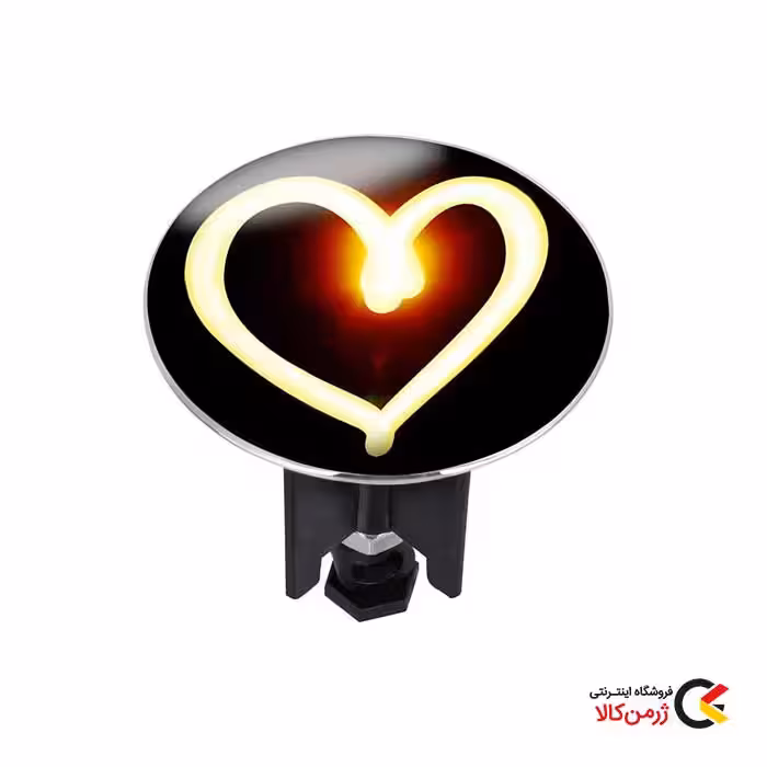 در پوش راه آب فانتزی طرح قلب و آتش از برند ونکو