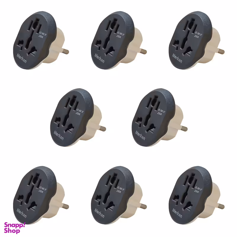 مبدل برق مرکان مدل O.M.V بسته 8 عددی