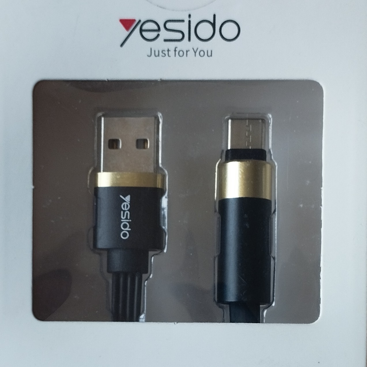 کابلyesidoرنک مشکی طراحی شده برای typec