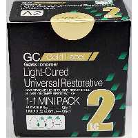 گلاس آینومر  ترمیمی لایت کیور مدل 2 GC جی سی 