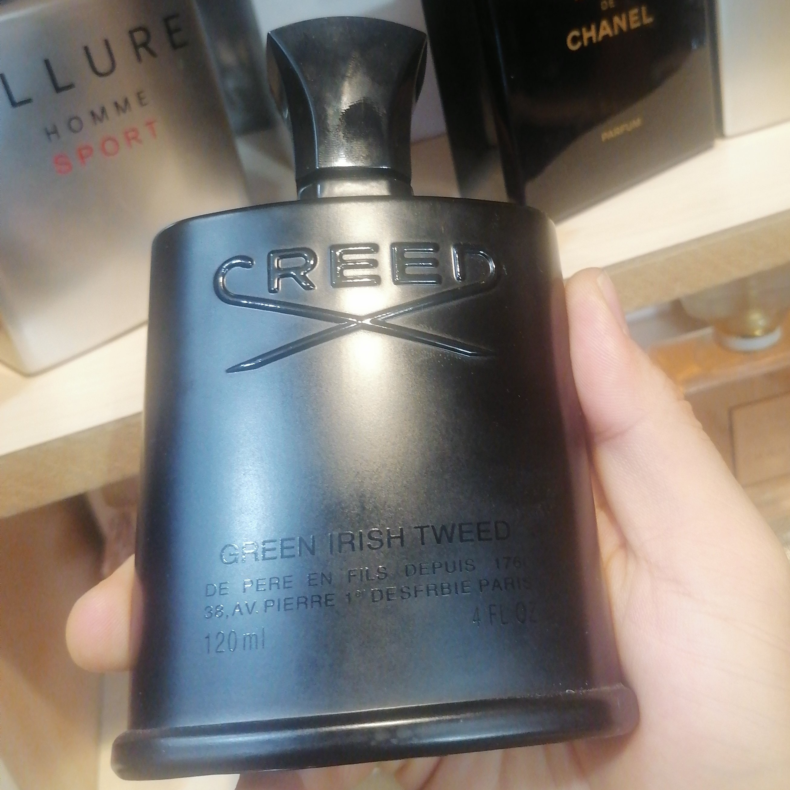 عطر ادکلن مردانه کرید گرین آیریش 120 میل  creed green irish tweed 