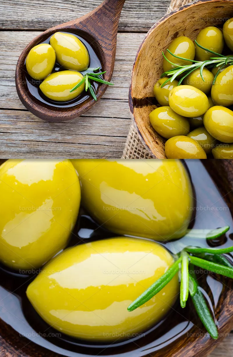 عکس با کیفیت زیتون تازه | گرافیک با طعم تربچه