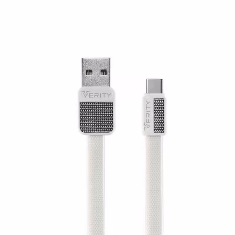 کابل شارژ TYPEC وریتی مدل CB 3126TW  --  کابل تبدیل CB 3126T  Verity
