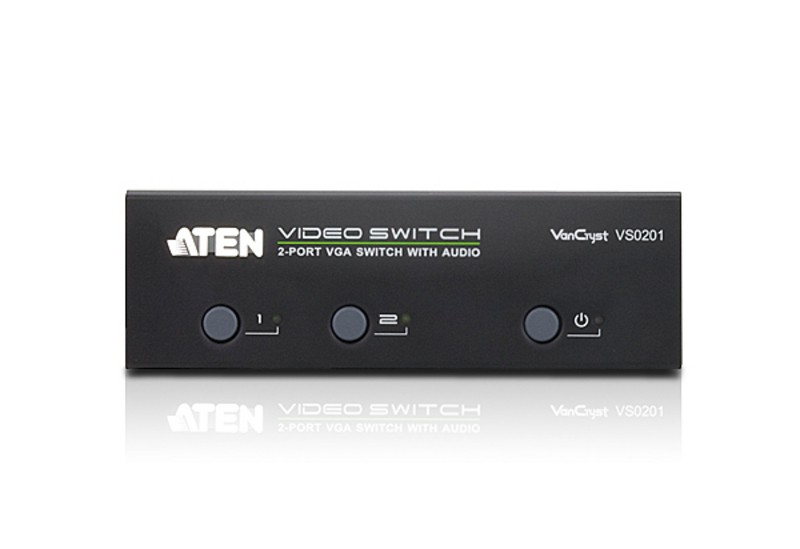 سوئیچ 2 پورت VGA/Audio آتن مدل VS0201