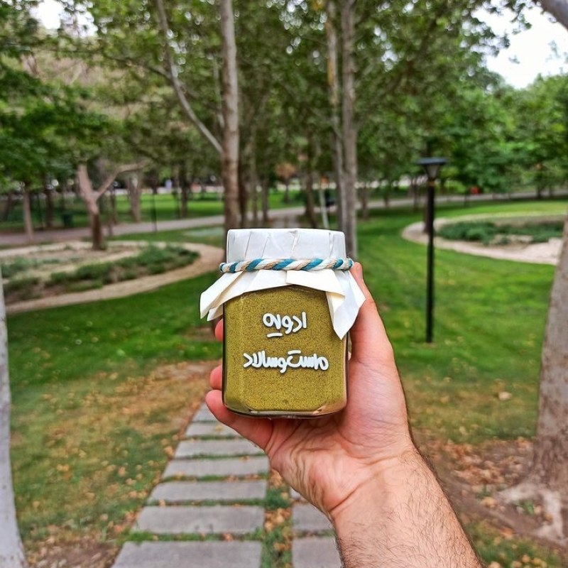 ادویه ماست و سالاد شیشه 10 در 7 با وزن خالص (165 گرم)