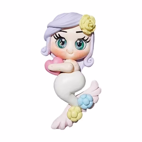 پیکسل خمیری مدل پری دریایی