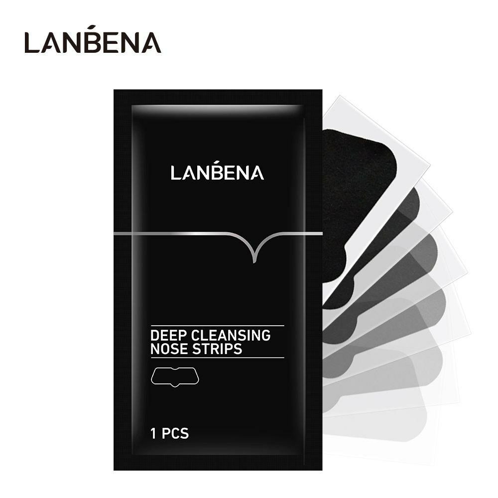 ماسک ورقه ای بینی پاک کننده عمیق لانبنا
Lanbena deep cleansing nose strips