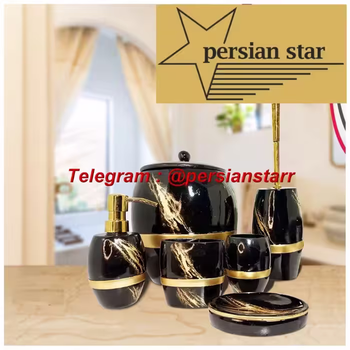سرویس بهداشتی 6پارچه رزین رخش 