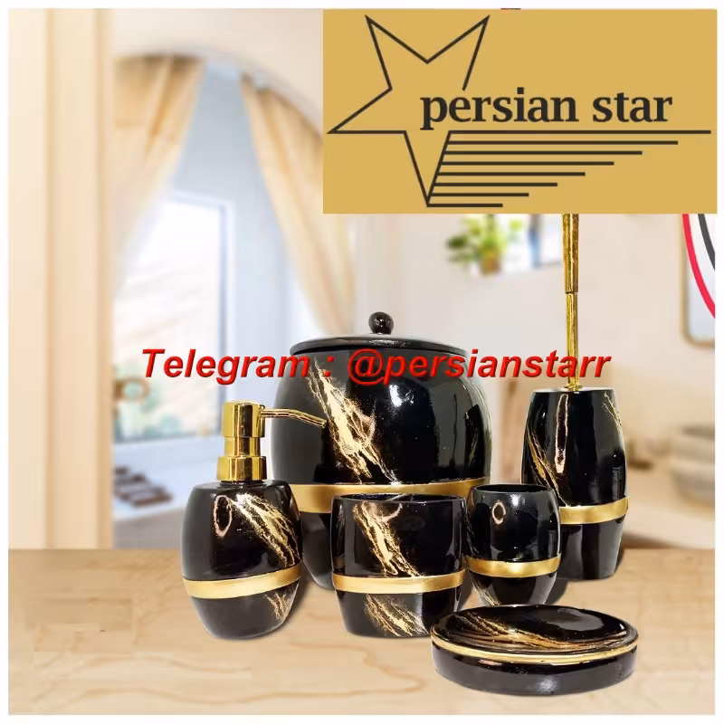 سرویس بهداشتی 6پارچه رزین رخش 