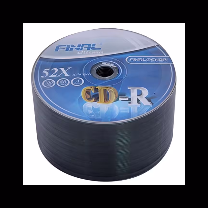 سی دی CD خام فینال پک 50 عددی