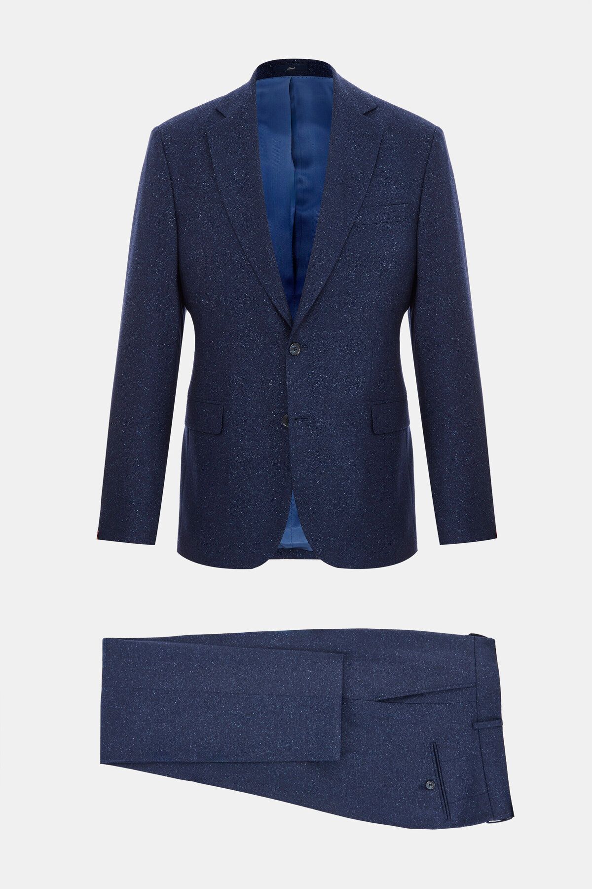 کت وشلوار آبی مردانه و شلوار پشم سرمه‌ای W Collection