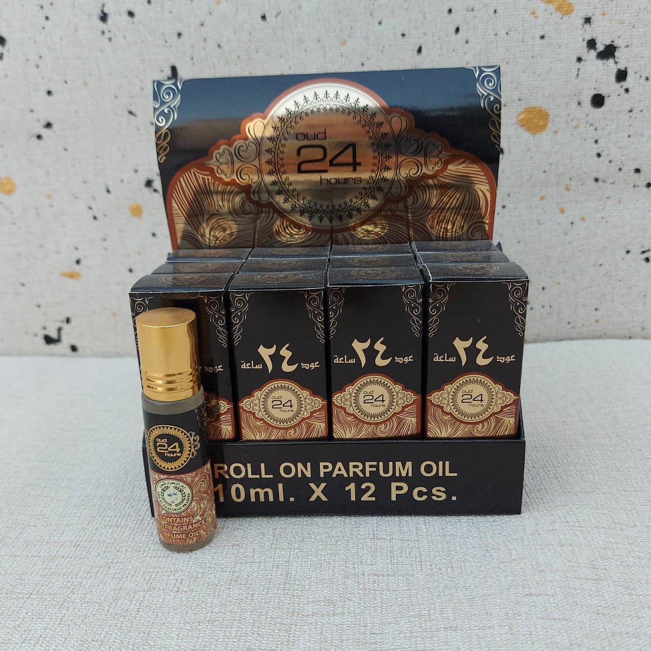 عطرعود24ساعه10میل تولیدشرکت اماراتی ارض الزعفران کد2