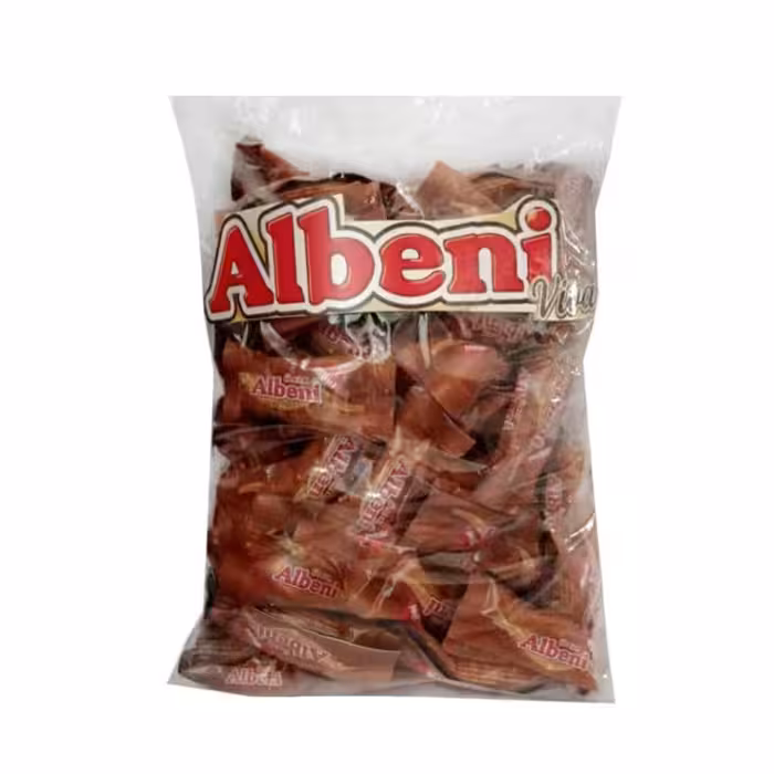 شکلات پذیرایی با لایه کارامل و شکلات آلبنی - 300 گرم