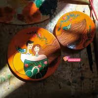 نقاشی روی سفال