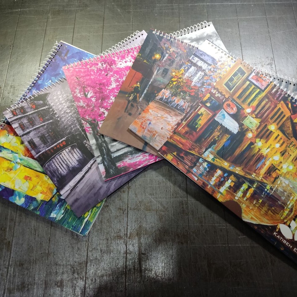 دفتر نقاشی کلاسیک سیمی اقتصادی 16 برگ، 32 صفحه ابعاد وزیری