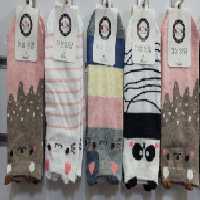 جوراب مچی فانتزی گوشدار