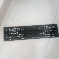 قاب پلاک خودرو  تبلیغاتی هم انجام داده میشود 