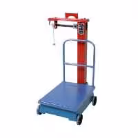 باسکول مکانیکی200کیلو آویز دار با وزنه حدادماهر