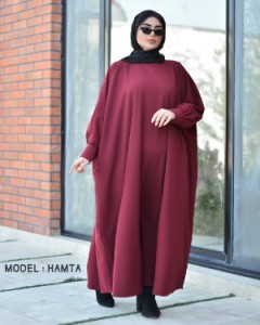 مانتو سایز بزرگ مدل عبایی