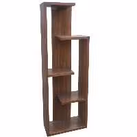 قفسه چوبی کتابخانه ماهور