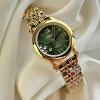 ساعت مچی زنانه بند استیل رنگ ثابت شوپارد دارای 6 ماه گارانتی موتور Chopard
