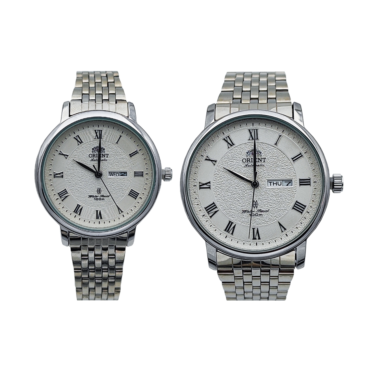 ساعت مچی عقربه ای ست زنانه مردانه اورینت مدل Or1015