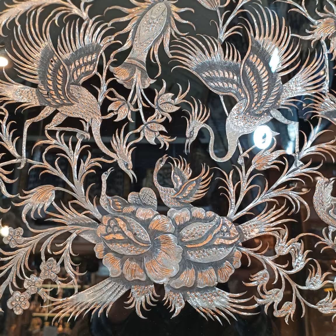 تابلو خاتم و قلمزنی زیبا