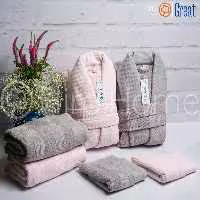 ست حوله عروس و داماد  great