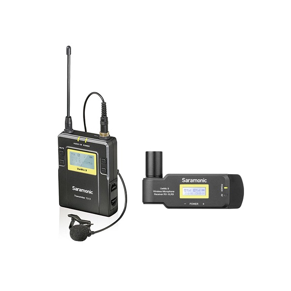 میکروفون یقه ای بی سیم سارامونیک مدل Saramonic Wireless Lavalier UwMic9 Kit7