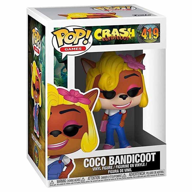 خرید عروسک POP! - شخصیت Coco Bandicoot از بازی Crash Bandicoot با بهترین قیمت
