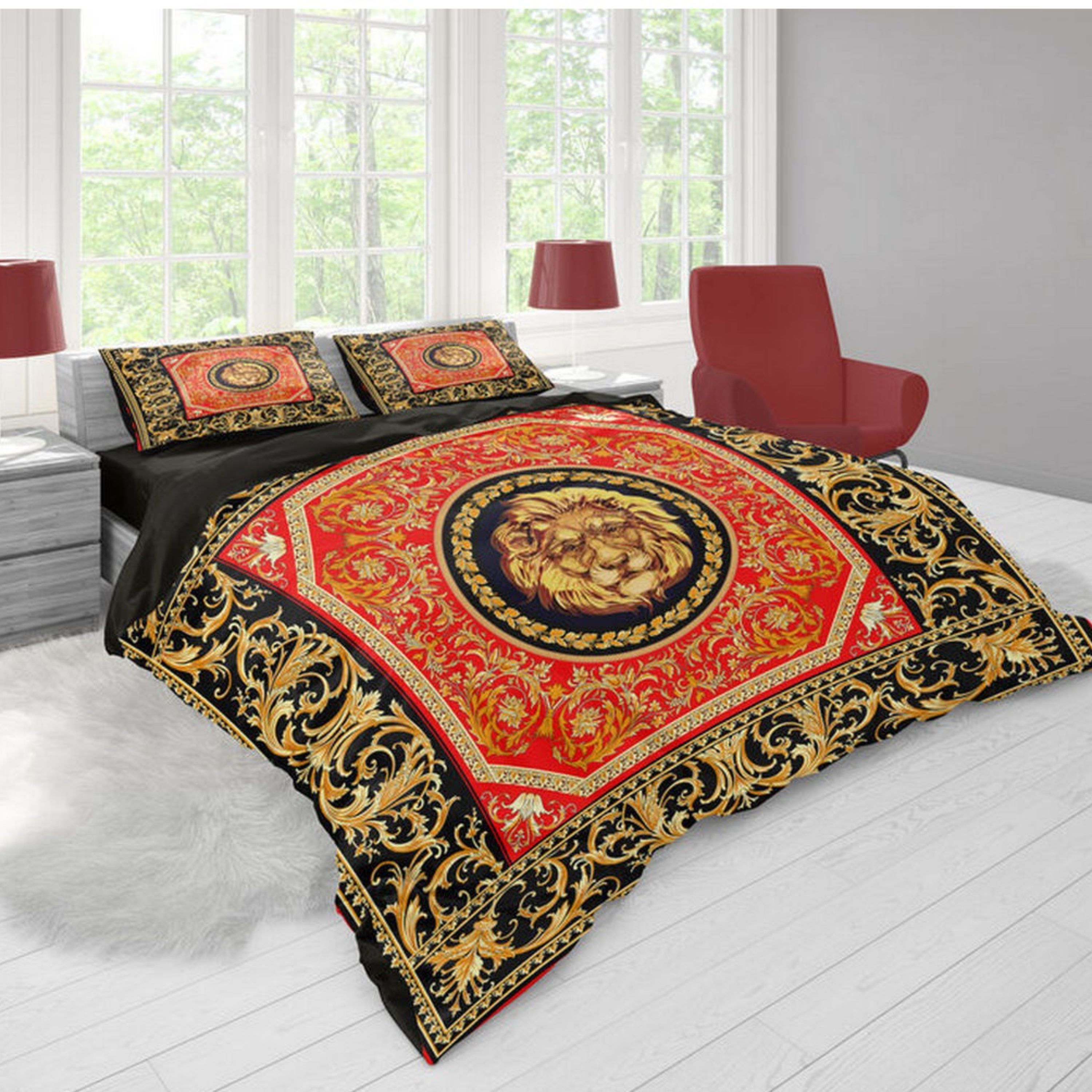 روتختی دونفره سه بعدی برند گوزل 7 تکه کد295