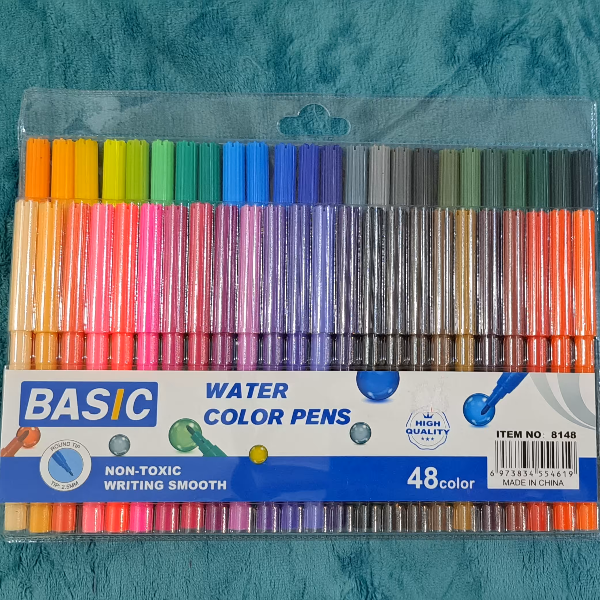 ماریک رنگی 48 تایی بیسیک BASIC ساخت چین اورجینال
 عمده حداقل سفارش 24 عدد
هر بسته 229 تومان