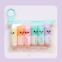 لوازم التحریر فانتزی مینی هایلایتر فانتزی طرح کپسول