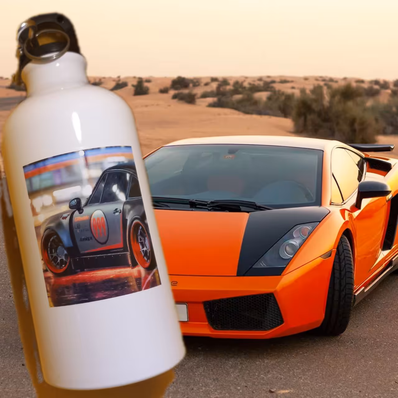 چاپ طرح دلخواه روی قمقمه استیل سابلیمیشن bt