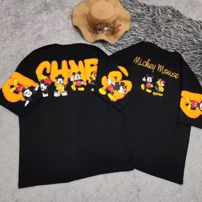 تیشرت لش نخ پنبه دورو باکیفیت میکی موس