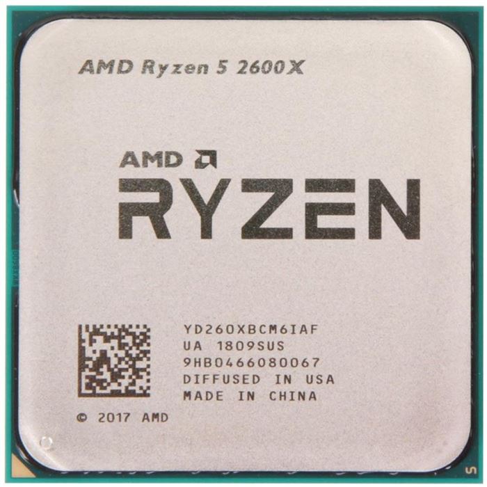 پردازنده ای ام دی CPU AMD Ryzen 5-2600X بدون باکس