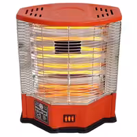 بخاری برقی فن دار سه  شعله کم مصرف استاندارد