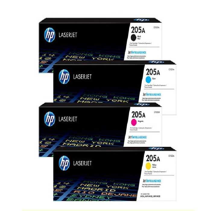 ست کارتریج اچ پی چهار رنگ مدل 205A