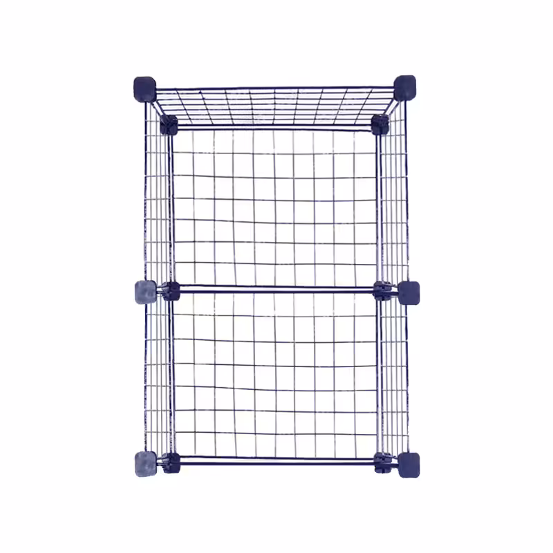 ست قفسه مشبک دو طبقه در یک ردیف سایز 32x32(ارسال پس کرایه و به عهده مشتری)