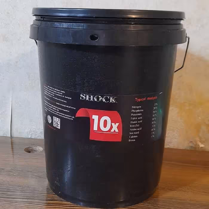 کود ده ایکس  شوک آمریکایی اصل گالن 20 لیتری (ارسال رایگان)