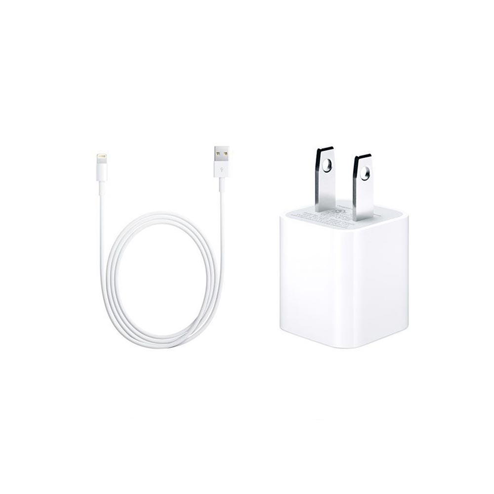 شارژر اصلی اپل آیفون Apple A1385 Charger   کابل لایتنینگ