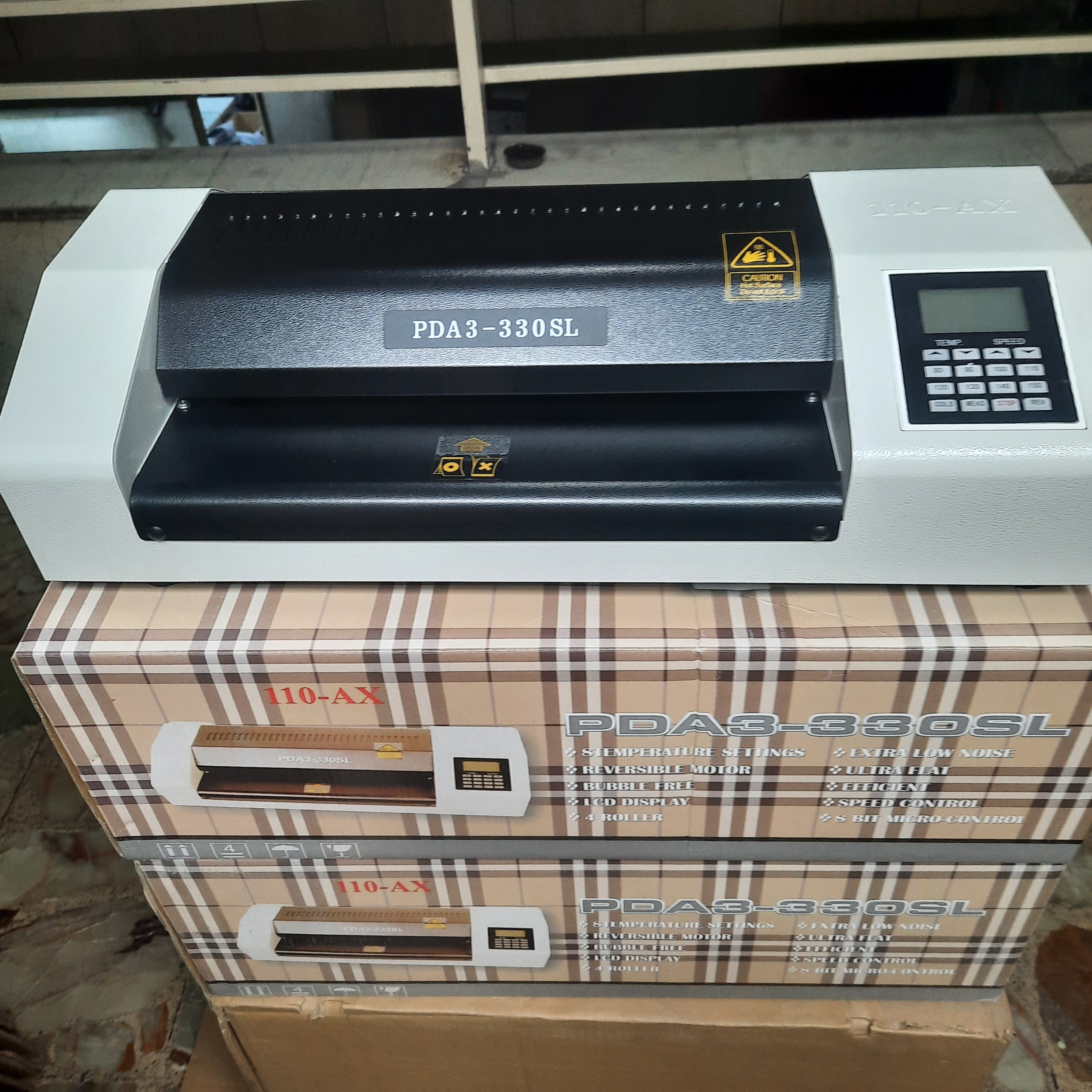 دستگاه پرس کارت و کاغذ و لمینت کارت 330SL