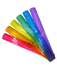 خطکش ژله ای ساده 30 سانت صریر بسته(24عددی)