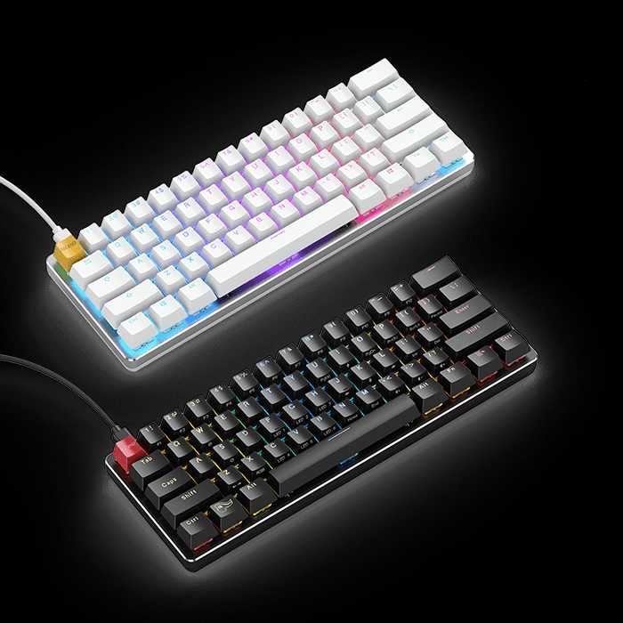 کیبورد مکانیکی گیمینگ گلوریس مدل GLORIOUS GMMK Comoact 60%
