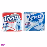 دستمال حوله ای و دستمال توالت تنو مدل T8-H2 مجموعه 2 عددی