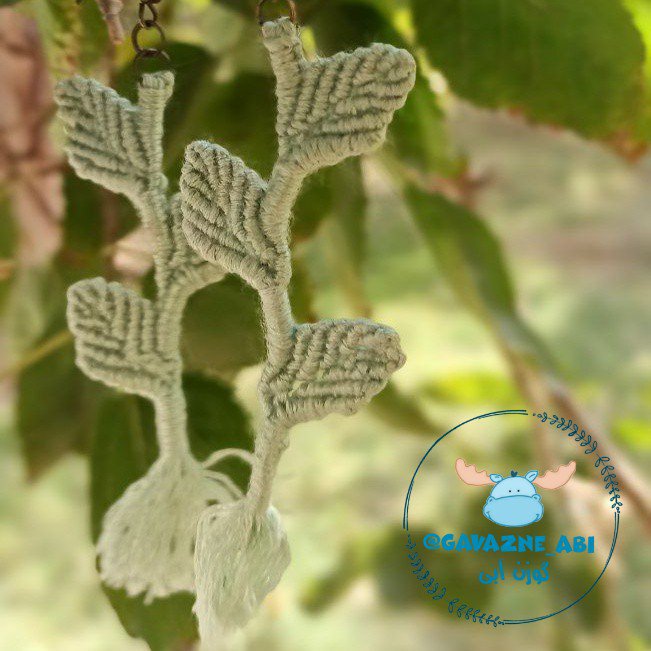 گوشواره طرح گلرخ