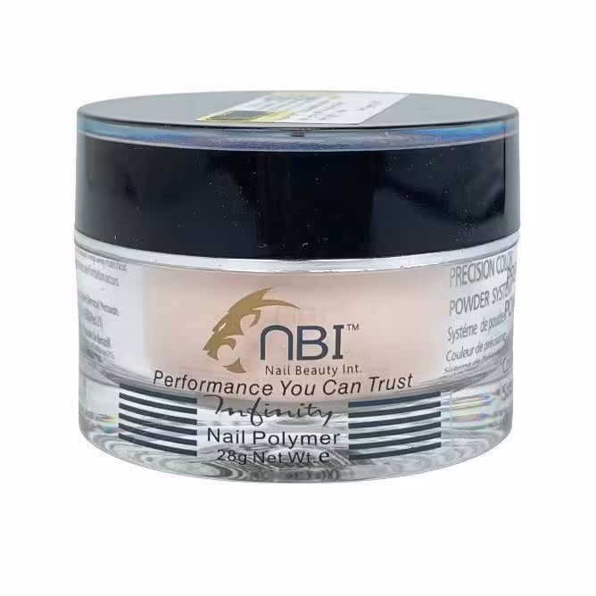 پودر کاشت ناخن هلویی کاور ان بی آی 28 گرم NBI COVER OF PEACH Powder 