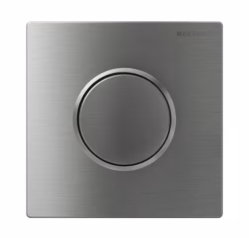 کلید فلاش تانک توکار گبریت یورینال پنوماتیک فشاری type 10 کروم مات