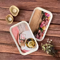 سینی آشپزخانه طرح ملامین سایز کوچک